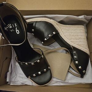 Mix No. 6 Studded wedges punk